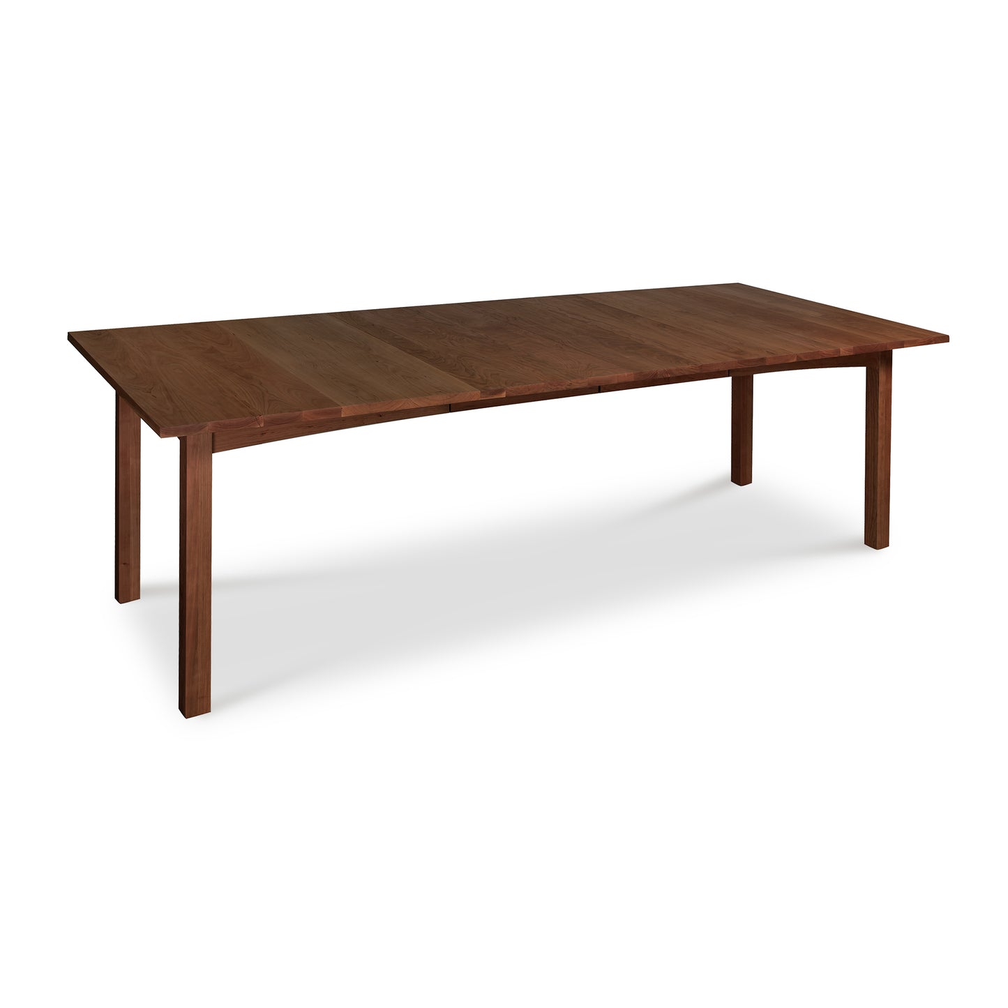 Burlington Shaker Extension Dining Table by Vermont Furniture Designs, featuring a classic shaker style and expert American craftsmanship.