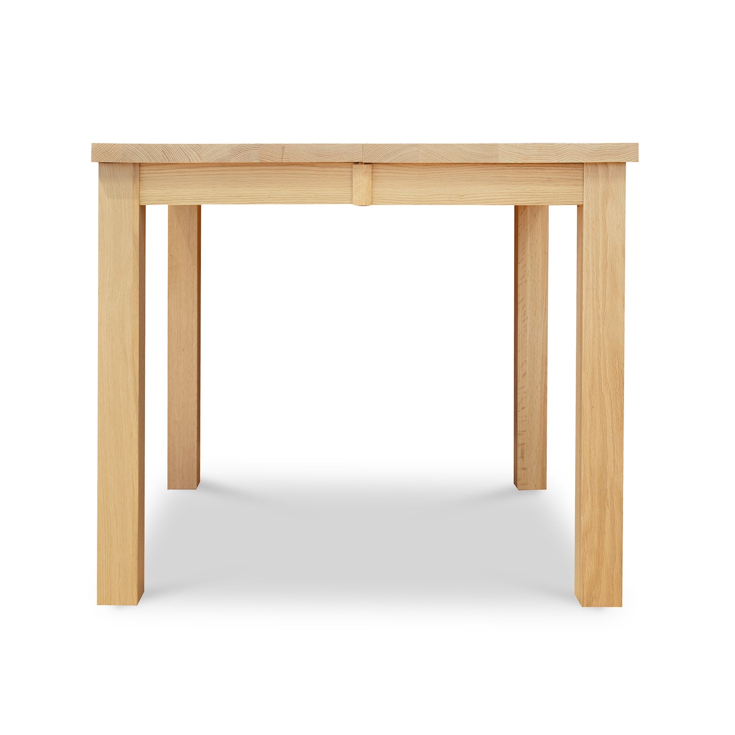 Lyndon Furniture Modern Mission Parsons Extension Table features four straight legs and eco-friendly craftsmanship, American-made quality, on clearance.