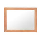 Solid wood American Country Mirror with a light wooden frame and modern charm by Lyndon Furniture.