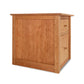 American Shaker File Cabinet by Maple Corner Woodworks with two drawers, natural finish, and clean design.