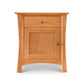 Lyndon Furniture Andrews 1-Drawer Nightstand with Door, handcrafted in solid wood, featuring elegant details and fine craftsmanship.