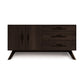 Audrey 2-Door 3-Drawer Buffet by Copeland Furniture, handmade in Vermont from solid American hardwoods with sleek drawers and signature angled legs.
