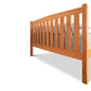 Bennington Bed with Low Footboard by Vermont Furniture Designs, Burlington Shaker Collection, showcasing detailed craftsmanship and elegant style.