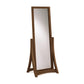 Berkeley Floor Mirror by Copeland Furniture, full-length rectangular cherry wood frame with stand.