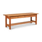 Burlington Shaker 2-Drawer Coffee Table by Vermont Furniture Designs, featuring clean lines and classic craftsmanship in solid wood.