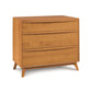 Copeland Furniture Catalina 3-Drawer Chest in sustainably sourced wood features a sleek design for modern bedrooms.