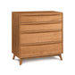 Catalina 4-Drawer Chest by Copeland Furniture, crafted from sustainable wood, showcasing a modern and minimalist design.