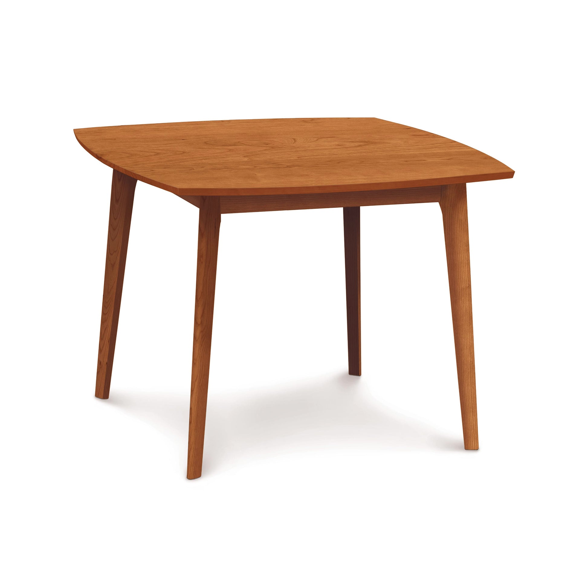 Catalina Solid-Top Table by Copeland Furniture, handcrafted from sustainable hardwoods with a modern design, displayed against a simple white background.