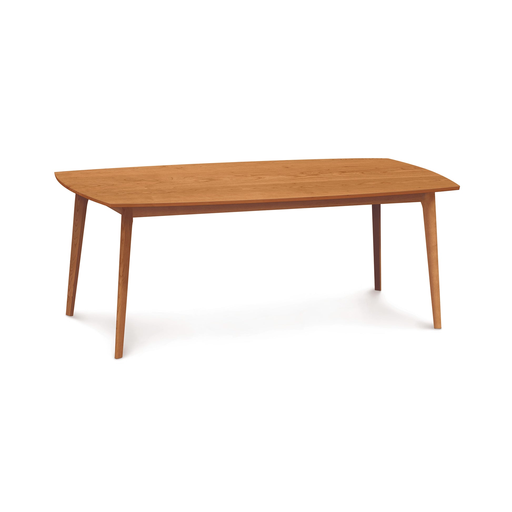 Catalina Solid-Top Table by Copeland Furniture, rectangular and handcrafted from sustainably sourced hardwoods, showcasing elegant American-made craftsmanship.