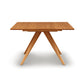 Catalina Square Extension Dining Table by Copeland Furniture, showcasing mid-century modern design and crafted from sustainably harvested wood.