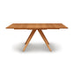 Catalina Square Extension Dining Table by Copeland Furniture crafted from sustainably harvested wood with elegant mid-century design.