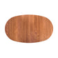 Catalina Drop-Leaf Dining Table by Copeland Furniture, oval design with natural wood grain details, expertly crafted in America.