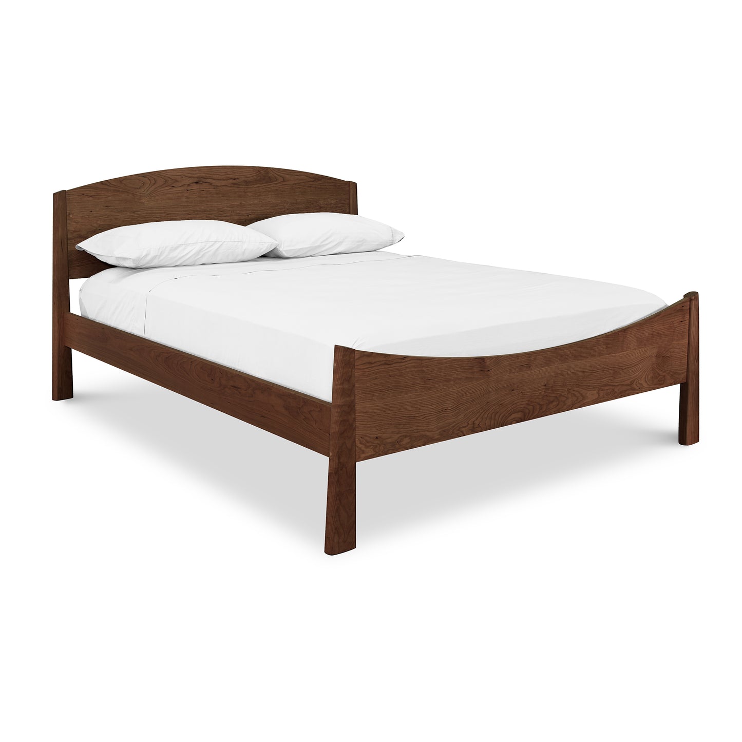 Special Order Gaudette Underbed Storage Unit by Maple Corner Woodworks crafted in solid wood with a rich dark finish, highlighting quality Vermont craftsmanship.