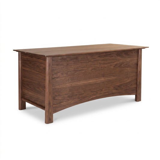 Cherry Moon Blanket Chest by Maple Corner Woodworks showcases Vermont craftsmanship with classic panel sides and American-made quality.