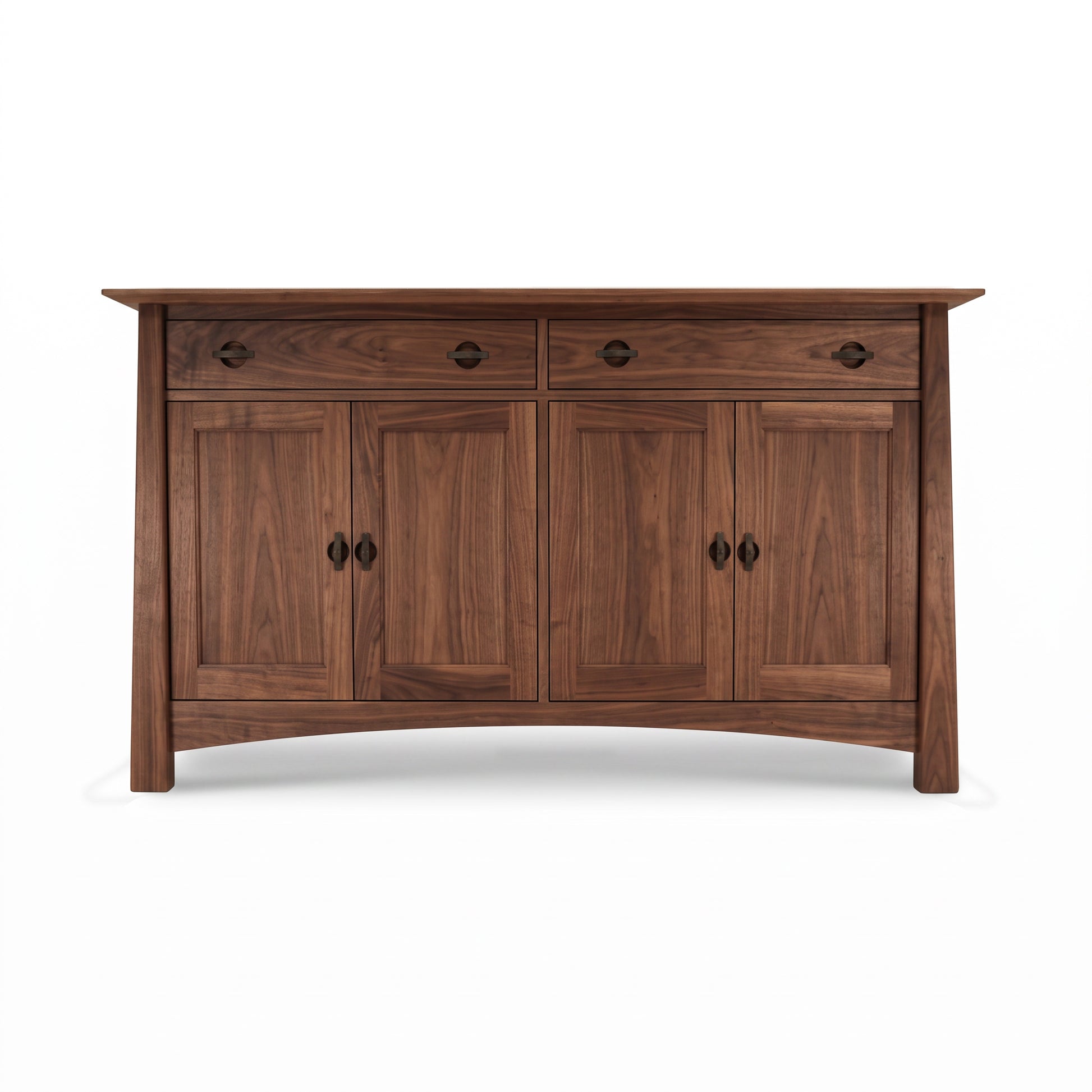 Cherry Moon Large Sideboard by Maple Corner Woodworks crafted in solid hardwood, American made, showcased as premium dining room furniture.