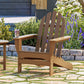 A POLYWOOD Classic Adirondack Chair showcasing elegant design and comfort.