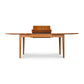 Solid wood Classic Shaker Butterfly Extension Table by Lyndon Furniture, featuring a built-in butterfly leaf for easy extension.