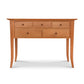 Lyndon Furniture Classic Shaker Flare Leg 48" Hunt Board with five drawers, showcasing timeless craftsmanship and eco-friendly hardwood design.