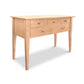 Lyndon Furniture Classic Shaker Hunt Board with five drawers and elegant tapered legs, handcrafted from sustainably sourced wood.