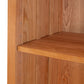 Contemporary Craftsman Custom Bookcase by Vermont Furniture Designs, crafted from eco-friendly wood with visible grain and metal fasteners, showcasing fine American craftsmanship.