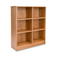 Lyndon Furniture replacement shelves for Contemporary Wide Bookcase, expertly crafted in Vermont, high quality solid wood, made to order.
