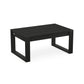 POLYWOOD EDGE Coffee Table featuring a distinctive slatted top design.