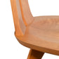 Estelle Counter Stool by Copeland Furniture featuring a smooth, contoured solid wood seat and refined joinery, handcrafted in Vermont.