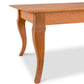 Lyndon Furniture French Country Coffee Table with a rectangular top and elegant curved legs, crafted from sustainably harvested hardwoods.