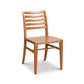Grafton Chair by Vermont Woods Studios in natural cherry with a slatted backrest, highlighting premium American craftsmanship.