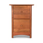 Heartwood Shaker 2-Drawer Vertical File Cabinet by Vermont Furniture Designs, featuring solid wood craftsmanship and classic shaker styling.