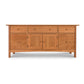 Heartwood Shaker File Credenza by Vermont Furniture Designs, handcrafted from solid hardwood with an eco-friendly oil finish.