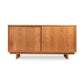 Kipling 2-Door Media Console by Vermont Furniture Designs, minimalist solid wood with sliding doors, American made craftsmanship.