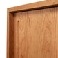 Kipling 2-Door Media Console by Vermont Furniture Designs, showcasing detailed wood grain and recessed handles on solid hardwood doors.