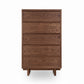 Kipling 5-Drawer Chest by Vermont Furniture Designs, crafted from solid hardwood, showcasing fine craftsmanship and American-made quality.