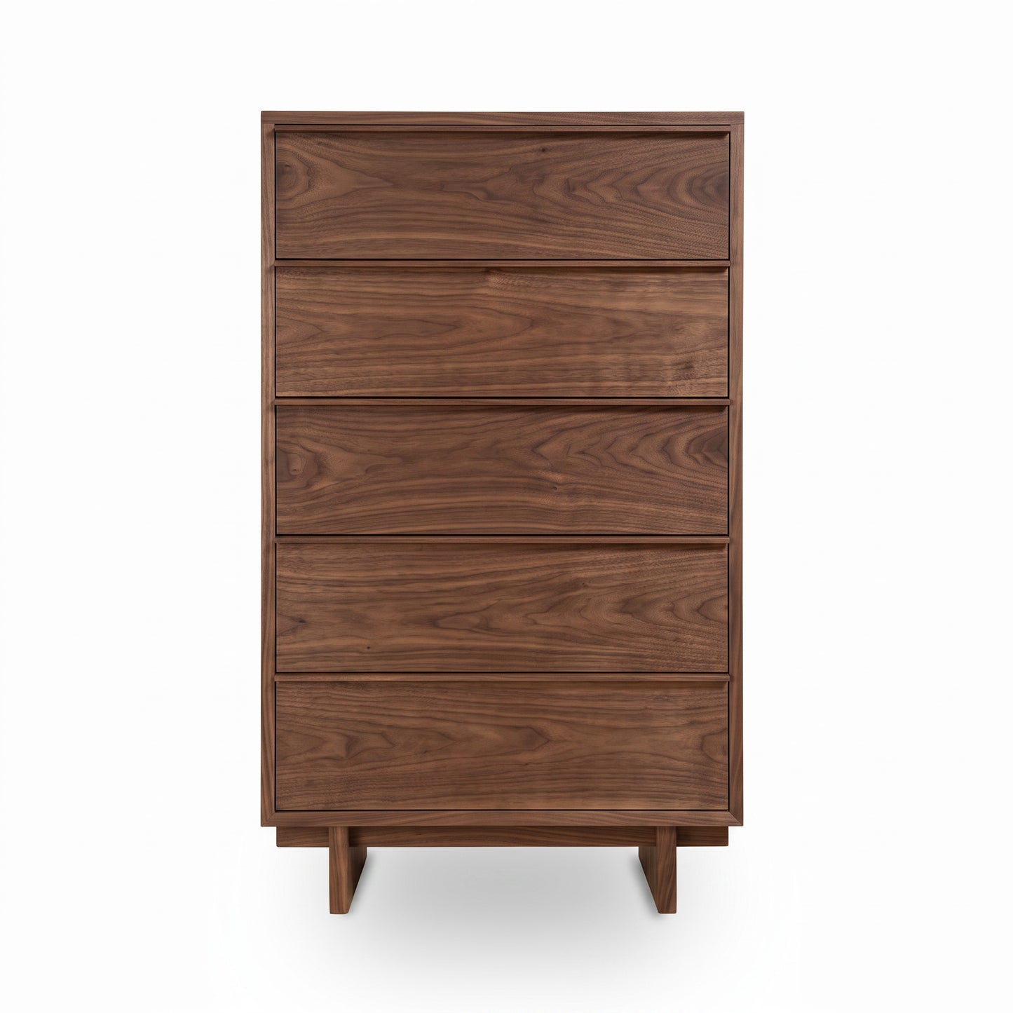 Kipling 5-Drawer Chest by Vermont Furniture Designs, crafted from solid hardwood, showcasing fine craftsmanship and American-made quality.