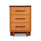 Engelhard Modern American 3-Drawer Nightstand by Vermont Furniture Designs, handcrafted in solid wood with contemporary style and premium craftsmanship.