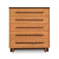 Modern American 5-Drawer Chest showcasing sleek design by Vermont Furniture Designs.