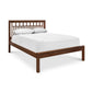 Vermont Furniture Designs Modern American Trellis Low Footboard Bed with hardwood frame and eco-friendly finish.