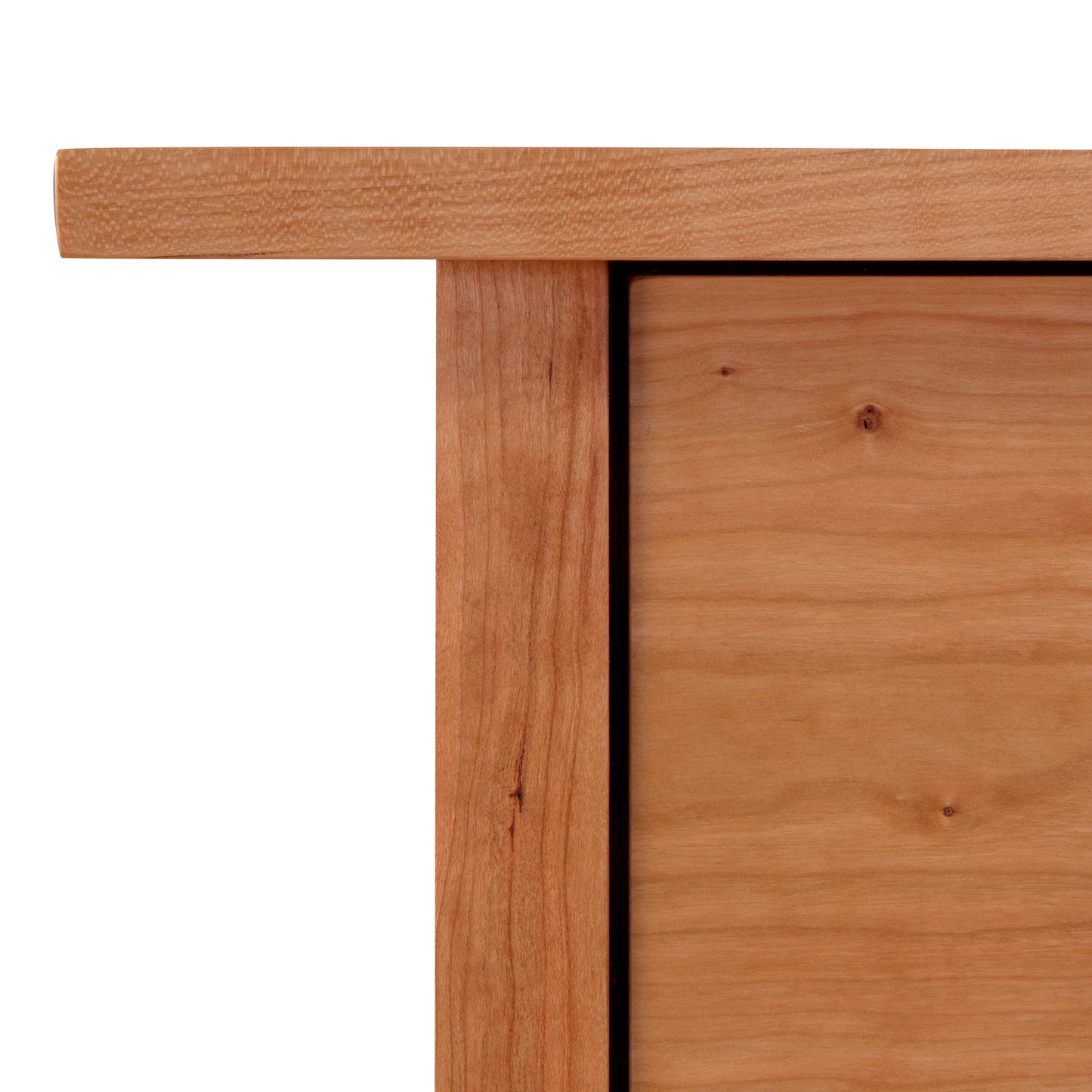 Modern Craftsman 6-Drawer Dresser by Vermont Furniture Designs highlighting fine wood grain, smooth finish, and meticulous joinery craftsmanship.