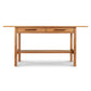 Modern Craftsman 2-Drawer Console Table by Vermont Furniture Designs, crafted from sustainable hardwoods.
