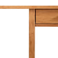 Modern Craftsman 2-Drawer Console Table by Vermont Furniture Designs, crafted from sustainable hardwoods with a sleek, clean-lined design.