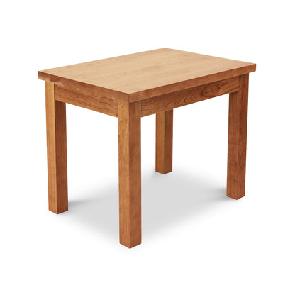 Lyndon Furniture Modern Mission End Table crafted from sustainably harvested wood, featuring a rectangular top and clean-lined legs.