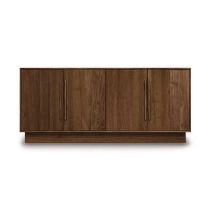 Copeland Furniture Moduluxe 4-Door Dresser, eco-friendly design with vertical handles, 29" Series.