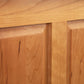New England Shaker Blanket Box by Lyndon Furniture crafted from light brown North American hardwood with prominent wood grain detailing.