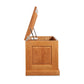 Lyndon Furniture New England Shaker Blanket Box crafted from North American hardwoods, showcasing classic shaker design and a hinged lid for spacious storage.