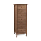 Sarah Chest by Copeland Furniture in natural cherry with seven drawers and round knobs.