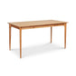 Copeland Furniture Sarah Large Desk features a spacious rectangular wood design with two drawers and four sturdy legs, crafted in America.