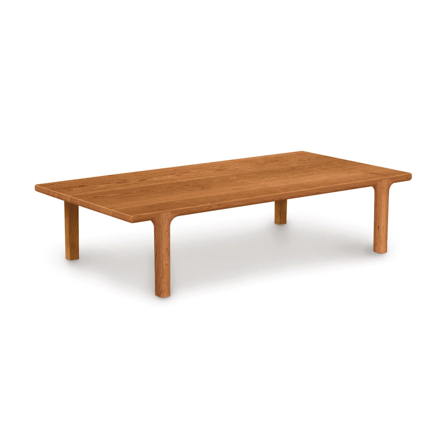 Sierra Rectangular Coffee Table by Copeland Furniture, crafted from North American hardwood with a smooth top and customizable finishes.