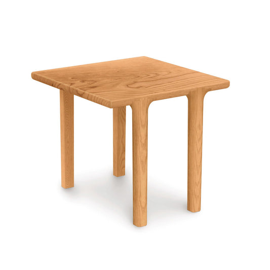 Sierra Square End Table by Copeland Furniture, crafted from North American hardwood with a visible grain and clean, contemporary lines.