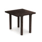 Sierra Square End Table by Copeland Furniture, crafted from North American hardwood with clean modern lines and four straight legs, shown in a focus on the table itself.
